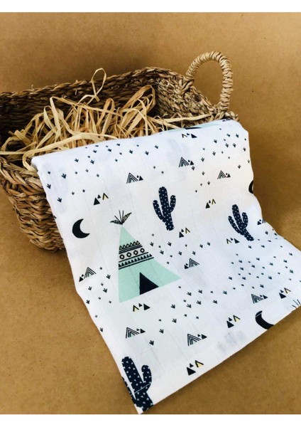 3 Adet Çok Amaçlı Müslin Bezi Örtü Battaniye fırsatları