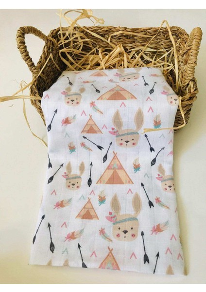 3 Adet Çok Amaçlı Müslin Bezi Örtü Battaniye fiyatları