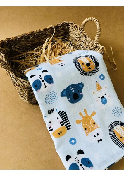 3 Adet Çok Amaçlı Müslin Bezi Örtü Battaniye fiyatları