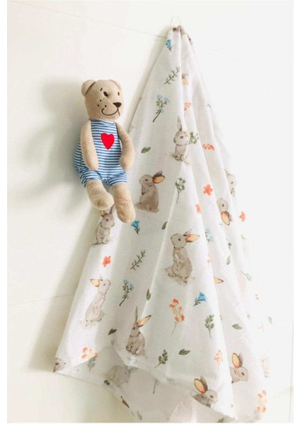 3 Adet Çok Amaçlı Müslin Bezi Örtü Battaniye fırsatları