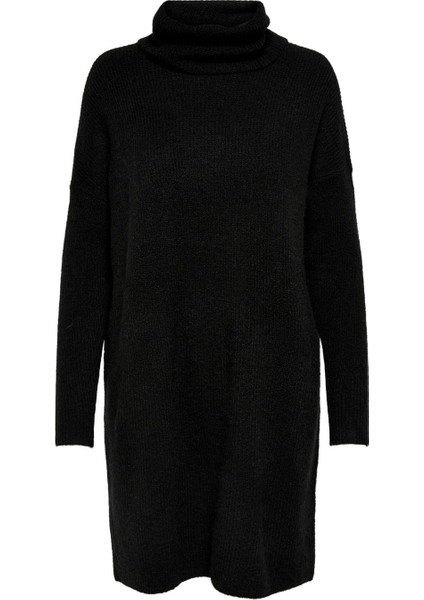 Balıkçı Yaka Siyah Kadın Triko Tunik 15140166 indirimleri