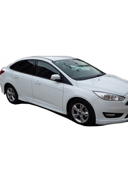 Ford Focus 3 Sedan (2012-2015) Sedan Yan Marşpiyel Seti (Plastik)