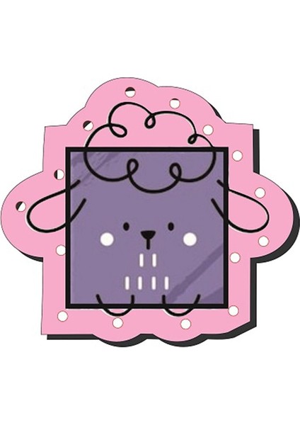 Voleecraft Ahşap Eğitici Eğlenceli Renkli Baskılı Şekiller Ip Geçirme Oyunu, Montessori Oyuncak fiyatları