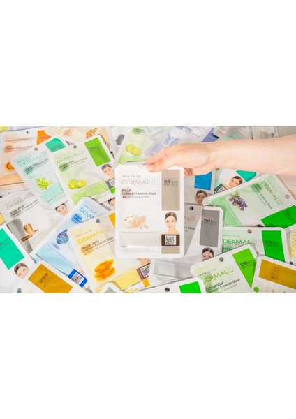 Yenileyici, Besleyici Ve Nemlendirici Salyangoz Özlü Kollajen Maske X10 Adet modelleri