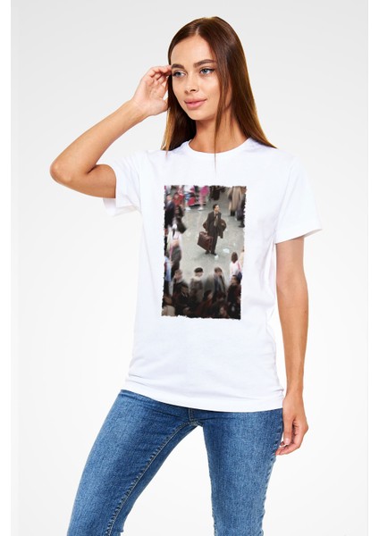 The Terminal Baskılı Unisex Beyaz T-Shirt fiyatları