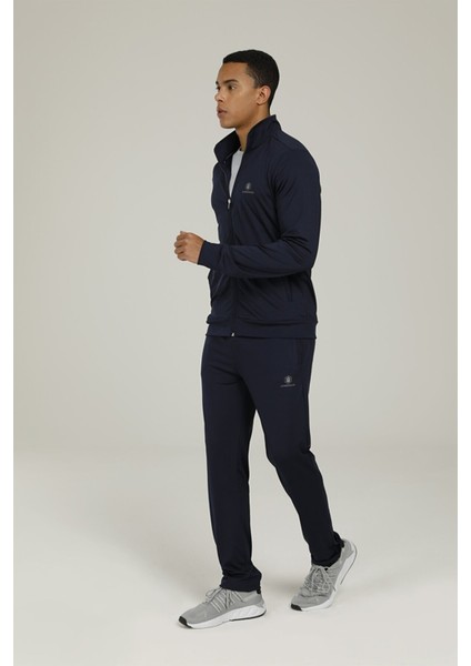 100933257 Alex Track Suit Spor Alt-Üst Eşofman Takımı (Siyah/laci)