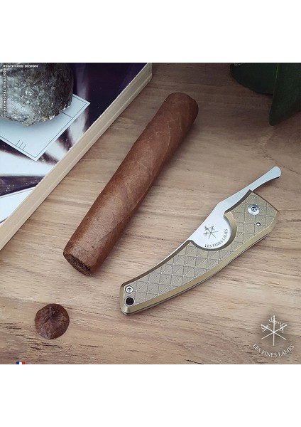 Le Petit By Les Fines Lames Brass Leaf Puro Kesici fırsatları