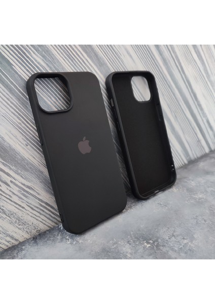 iPhone 14 (6.1) Uyumlu Lansman Içi Kadife Silikon Kılıf