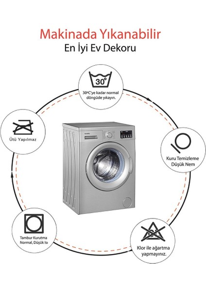 Sevimli Tasarımlı Yılbaşı Dekoru Banyo Paspası, Kaymaz Taban, Makinede Yıkanabilir, Yeni Yıl Paspası (40X60) indirimleri