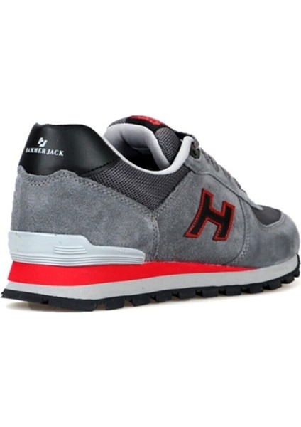Peru Unisex Sneaker Günlük Spor Ayakkabı 19250 Meet Gri Kırmızı Laci V12 indirimleri