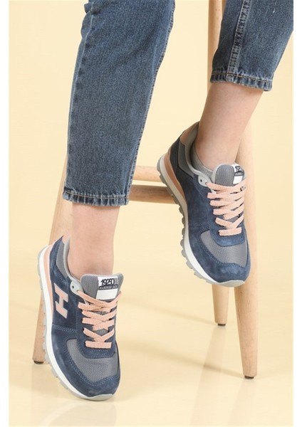 Peru Kadın Günlük Spor Ayakkabı 19250 Koyu Indigo Pudra V15 fiyatları