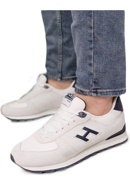 Peru Unisex Sneaker Günlük Spor Ayakkabı 19250 Kirli Beyaz Laci V13