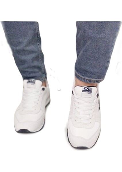 Peru Unisex Sneaker Günlük Spor Ayakkabı 19250 Kirli Beyaz Laci V13 indirimleri