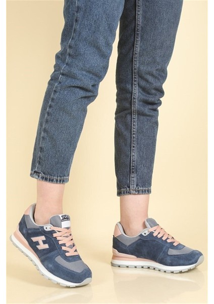 Peru Kadın Sneaker Günlük Spor Ayakkabı 19250 Koyu Indigo Pudra V21 modelleri