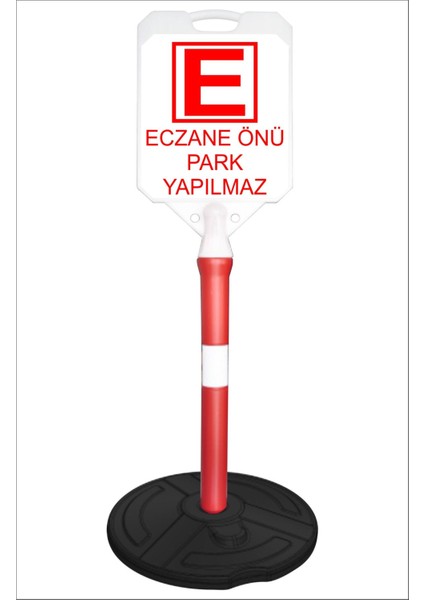 Eczane Önü Park Yeri Bariyer Duba Beyazreklam Kaldırım Park Dubası A+Plus Plastik