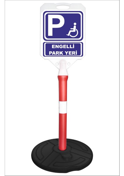 Engelli Park Yeri Bariyer Dubareklam Kaldırım Park Dubası A+Plus Plastik