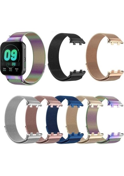 Oppo Watch 46MM / 41MM Hasır Mıknatıslı Kordon (Aparat Dahil)