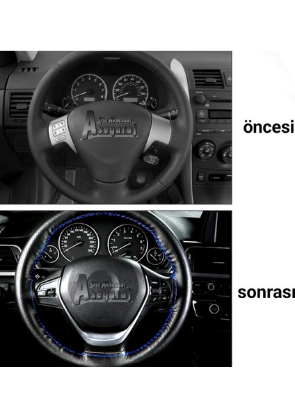 Fiat Palio Dikmeli Direksiyon Kılıfı Soft Siyah Ipli( 38CM×10CM ) fiyatları
