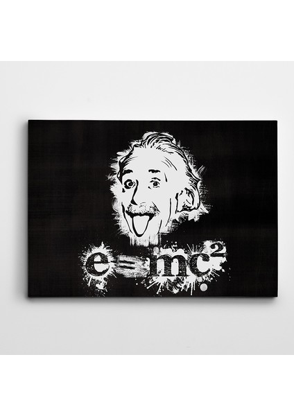 Einstein Emc2 Kanvas Tablo