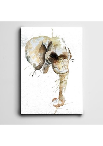 Elephant Mini Kanvas Tablo