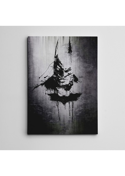 Batman Siyah Mini Kanvas Tablo