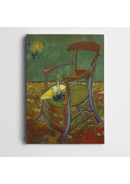 Vincent Van Gogh De Stoel Van Gauguin Kanvas Tablo