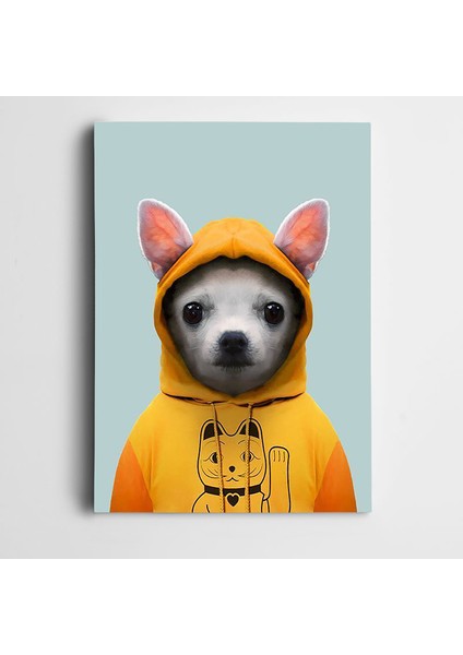 Yavru Köpek Kanvas Tablo