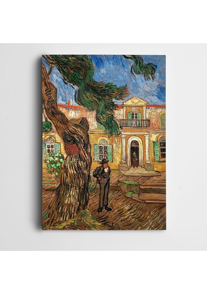Vincent Van Gogh Hospital In Saint Semy Kanvas Tablo