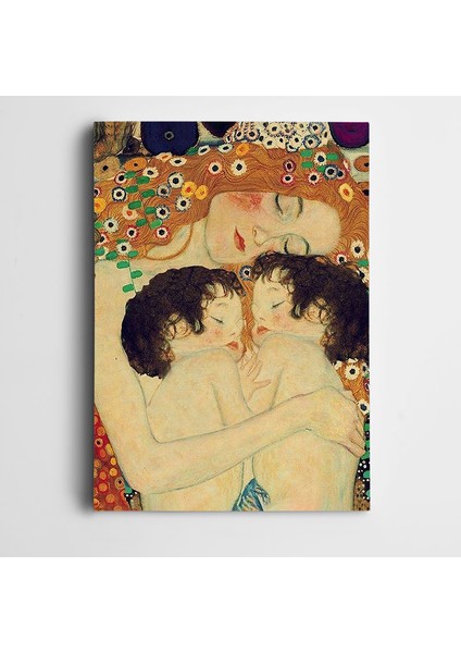 Anne ve Çocuklar Kanvas Tablo