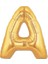 A Harf Folyo Balon Gold 1