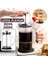 Kahve / Çay Brewer Pot Maker Su Isıtıcısı Isıya Dayanıklı Paslanmaz Çelik Cam Piston Cezve Ölçekli 600ML | Kahve Tencereler (Yurt Dışından) 4