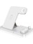 4 In 1 Qi Hızlı Kablosuz Şarj Dock Standı Standı Apple Izle iPhone Kalem Kulaklık Telefon | Telefon Tutucular ve standları (Whire) (Yurt Dışından) 1