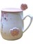 Sevimli Küçük Kahve Kupa Kupası Açık Süt Sakura Kahve Kupalar Seyahat Kız Seramik Canecas Cafe Cratıvas Coffee Fincan Sevimli | Eski Moda Cam ((Hediye Kutusu ile Beyaz)) (Yurt Dışından) 1