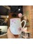 Sevimli Küçük Kahve Kupa Kupası Açık Süt Sakura Kahve Kupalar Seyahat Kız Seramik Canecas Cafe Cratıvas Coffee Fincan Sevimli | Eski Moda Cam ((Hediye Kutusu ile Beyaz)) (Yurt Dışından) 4