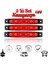 6 Ledli 3'lü Set Parmak LED 12V Kırmızı SBB12R6-3 2