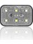 Animasyonlu 12-24V Universal Kare 6 Led Dış Mekan Uyumlu Beyaz SBDF6W 1