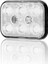 Animasyonlu 12-24V Universal Kare 6 Led Dış Mekan Uyumlu Beyaz SBDF6W 4