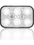 24V Kare 6 LED Dış Makan Uyumlu Beyaz SBD24W6 2