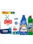 Toz Deterjan 7 5 + Yumoş Lilyum 1440 ml + Domestos Dağ Esintisi 750 ml + Active 1690 ml 2