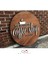 Gift Kişiye Özel Dekoratif Yuvarlak Ahşap Coffee Shop Tabelası 43CM - Model 1 3