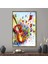 1 Parça Gold Çerçeveli Kanvas Tablo Müzik Aletleri Duvar Süsü Keman Kanvas Poster 1