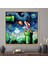 1 Parça Naturel Çerçeveli Kanvas Tablo Mario World Duvar Dekoru Mario Bros Duvar Dekoru 1