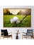 1 Parça Naturel Çerçeveli Kanvas Tablo Golf Duvar Dekoru Motivasyon Kanvas Poster 1