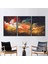 3 Parçalı Siyah Çerçeveli Kanvas Tablo Modern Sanat Adam Kanvas Bulut Denizi Kanvas Poster 1