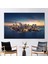 1 Parça Kanvas Tablo Gökyüzü Duvar Dekoru New York Skyline Posteri Şehir Kanvas 1