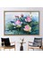 1 Parça Naturel Çerçeveli Kanvas Tablo Lotus Sanat Çiçek Kanvas Dekor Renkli Kanvas Poster 1