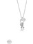Taşlı Gümüş Çocuk Kadın Kolye 1