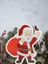Yılbaşı Süsü Noel Baba Strafor 25 x 20 cm 1