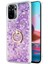 Xiaomi Poco M5S Kılıf Glitter Liquid Holder Mor 1