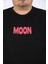 Mocgrande Büyük Beden Erkek Sweat Moon 22731 Siyah 3